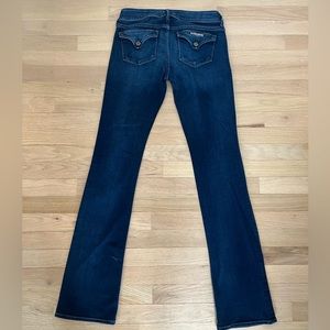 Hudson Low Rise Bootcut Jeans Size 28 Button Flap Pockets 107906 Women’s